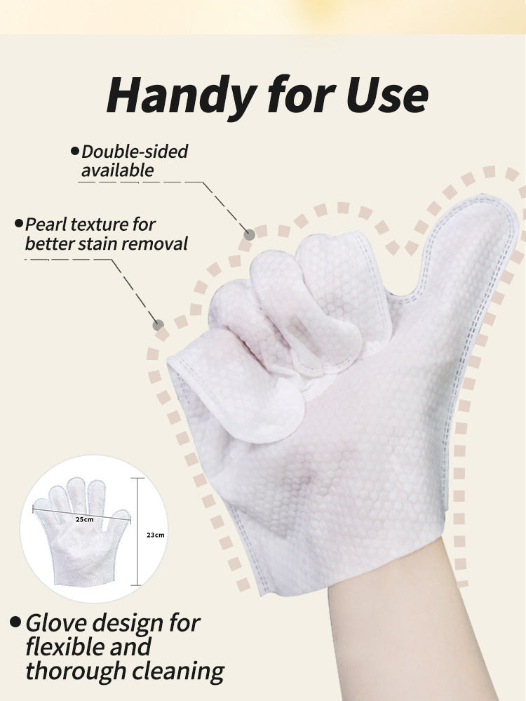 Pet No-Wash Gloves Deodorizing Disposable Pet Wipes