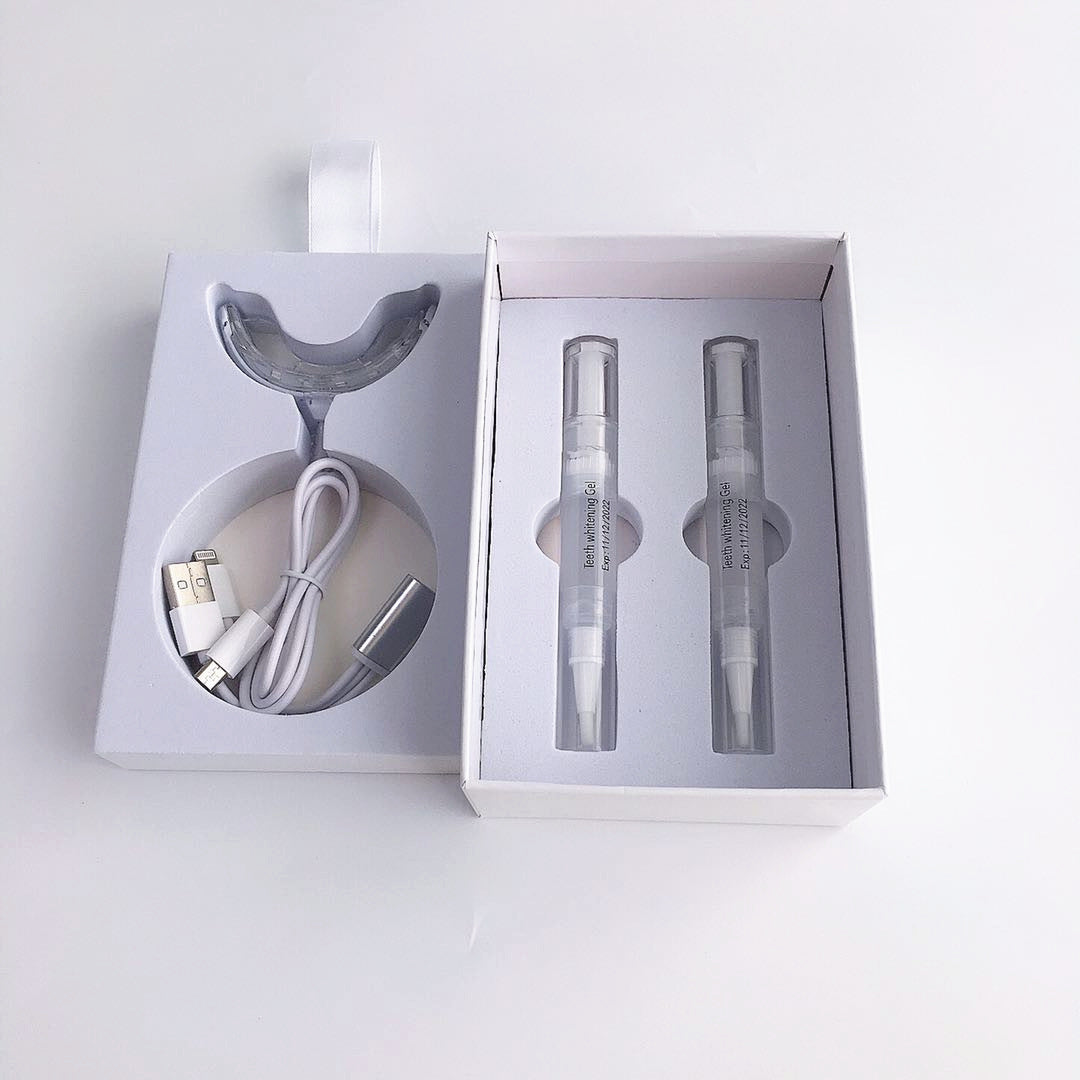 LED Teeth Whitening Kit with Mouth Tray