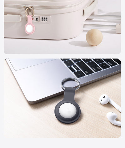Compatible with Apple, Airtags First Layer Shell Soft Silicone Tpu Location Tracker
