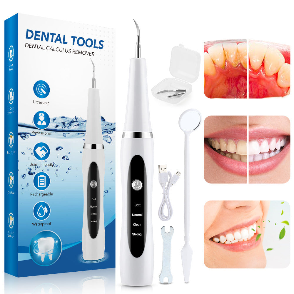 Smart Ultrasonic Teeth Whitening & Cleaning Device