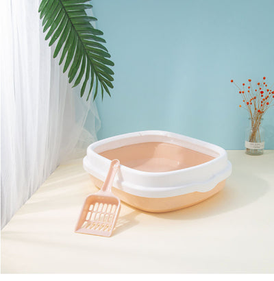 Large Cat Litter Box Detachable Anti-splashing Cat Litter Box Cat Pet Supplies
