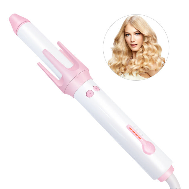 Automatic Hair Curler with 4-Step Temperature Control