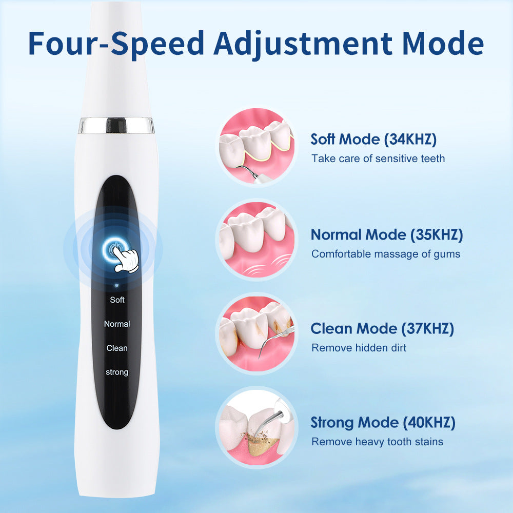 Smart Ultrasonic Teeth Whitening & Cleaning Device
