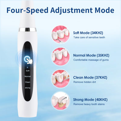 Smart Ultrasonic Teeth Whitening & Cleaning Device