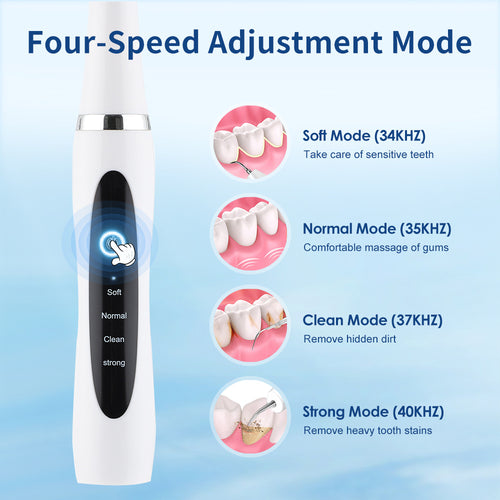 Smart Ultrasonic Teeth Whitening & Cleaning Device