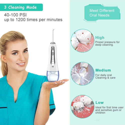 Waterproof Electric Water Flosser