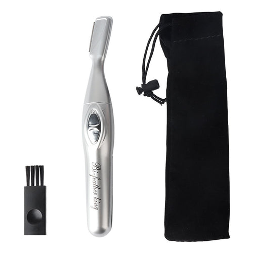 Electric Eyebrow Razor Women's Wireless Dry Battery Lady Shaver